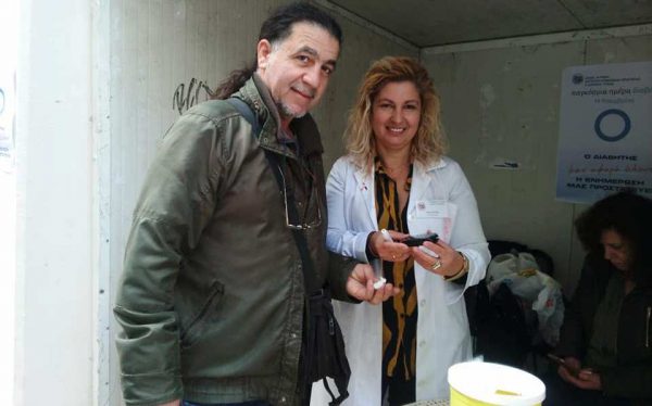 Mετρήσεις σακχάρου σε πολίτες του Αγρινίου