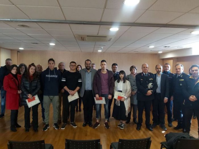 Αγρίνιο:Τιμήθηκαν τα παιδιά των αστυνομικών που πέτυχαν στις Πανελλήνιες