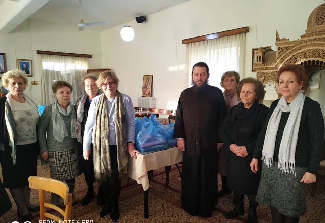 Έργα αγάπης και φιλανθρωπίας στην ενορία Ιερού Ναού Αγίας Τριάδος Αγρινίου