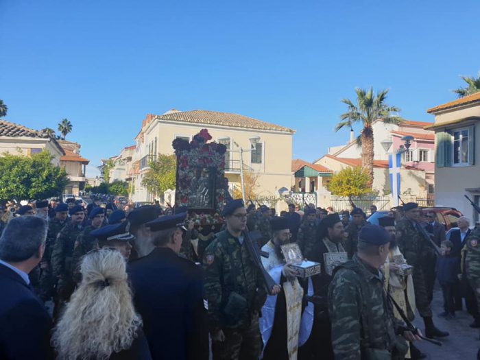 Μεσολόγγι:Πάνδημος ο Εορτασμός του Πολιούχου Αγίου Σπυρίδωνος(φωτο)