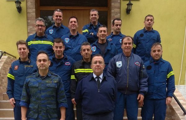 Οι πυροσβέστες της Μονάδας Υποστήριξης του FOB Ακτίου εκπαιδεύτηκαν στη «Πυρόσβεση και Διάσωση Αεροδρομίων»