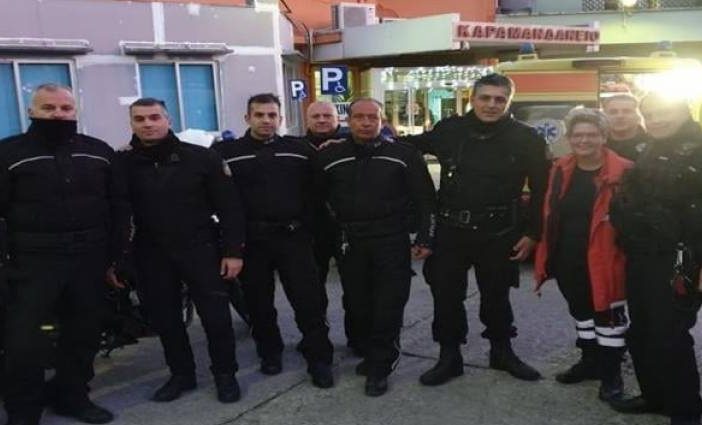 Δυτ.Ελλάδα: Αυτοί είναι οι “σωτήρες” Αστυνομικοί του ενός έτους παιδιού