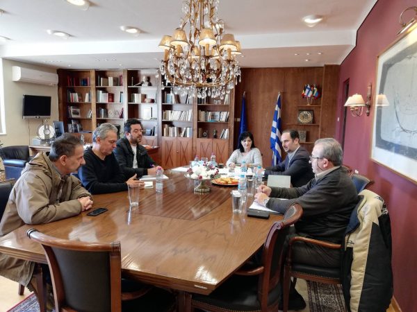 Επίσκεψη εργασίας στη Μαρία Σαλμά πραγματοποίησε ο Αντιπεριφερειάρχης Π.Ε. Ευρυτανίας