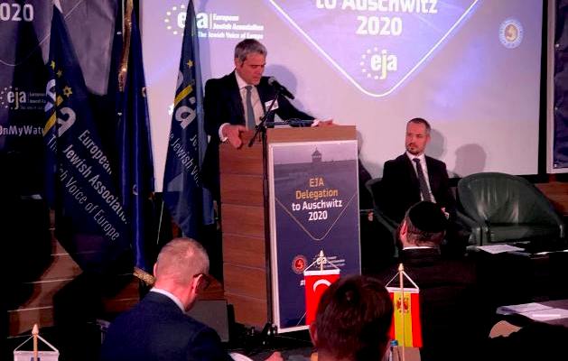 Συμμετοχή Καραγκούνη στην Πολωνία με αφορμή τα 75 χρόνια από την απελευθέρωση του Στρατοπέδου Αουσβιτς