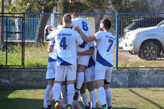Πανηγυρική πρόκριση στου 4 του κυπέλλου για το ΝΕΟ ΑΜΦΙΛΟΧΟ με  0-5 την Α.Ε ΕΥΗΝΟΧΩΡΙΟΥ