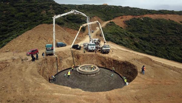 Ανεμογεννήτριες στο Μακρυνόρος Ναυπακτίας