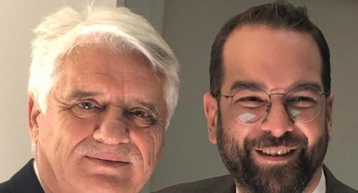 Ανταλλαγή ευχών Φαρμάκη – Μυλωνά