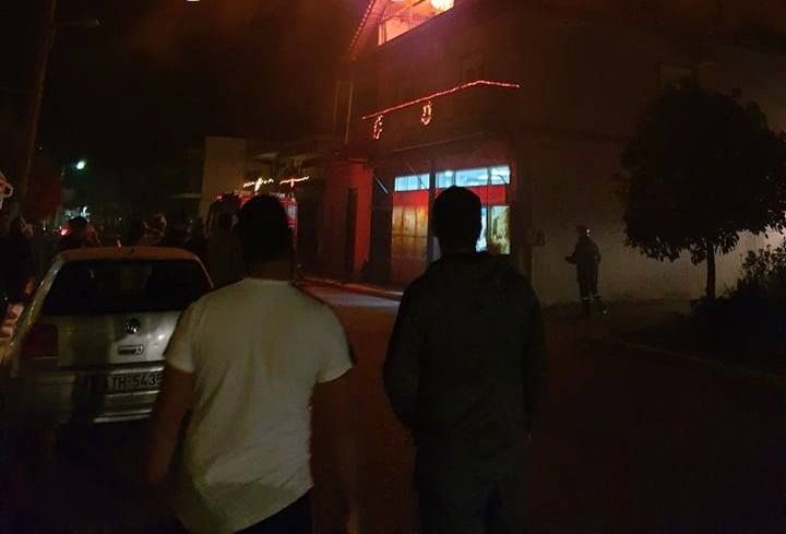 Σημαντικές ζημιές από μεγάλη φωτιά σε οικία στο Δοκίμι Αγρινίου