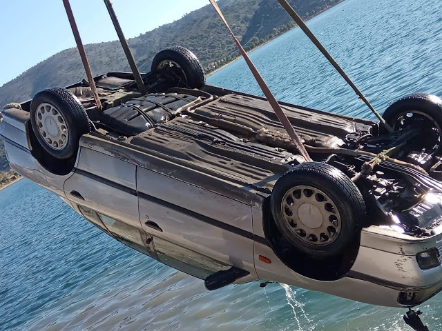 Αυτοκίνητο “βούτηξε” στο λιμάνι του Αστακού