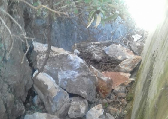 Κίνδυνος από κατολίσθηση στη δεξαμενή Βλυζιανών