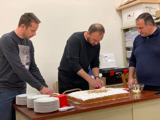 Έκοψε την πίτα του ο Σύνδεσμος Εργολάβων Ηλεκτρικών Έργων Ν. Αιτ/νιας «Ο ΘΑΛΗΣ»