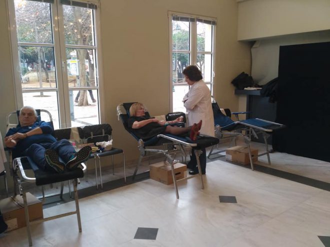 Ανταποκρίθηκαν οι Αγρινιώτες στην εθελοντική αιμοδοσία