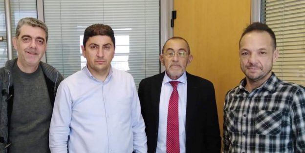 Σύλλογος Αθλουμένων Νεφροπαθών – Συνάντηση με Υφ.Αθλητισμού Ελ.Αυγενάκη