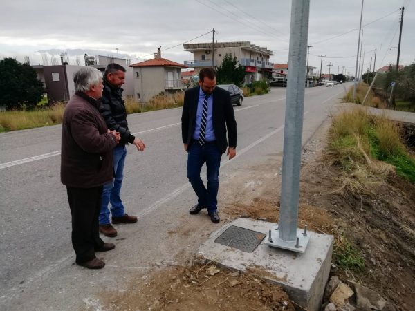 Επίσκεψη Ν Φαρμάκη σε έργα στην Αιτωλοακαρνανία