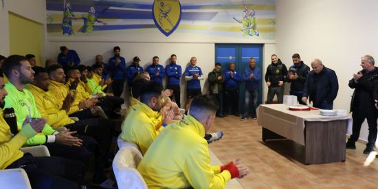 Την πρωτοχρονιάτικη πίτα έκοψε ο Παναιτωλικός