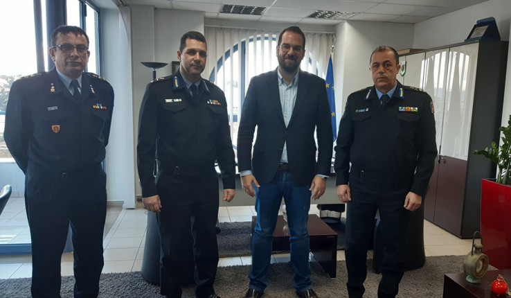 Στον Περιφερειάρχη Ν. Φαρμάκη η νέα ηγεσία Πυροσβεστικών Υπηρεσιών Δυτικής Ελλάδας