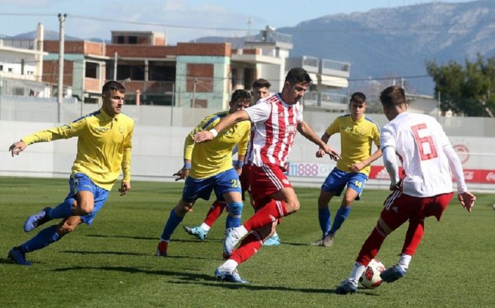 Κ19 Παναιτωλικού: Ήττα με 2-0 από τον Ολυμπιακό