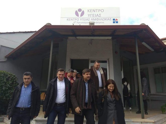 Η υγεία στο επίκεντρο της επίσκεψης του π. Υπουργού Α. Ξανθού στην Αιτωλ/νία