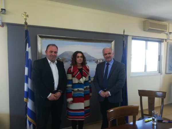 Συνάντηση του Δημάρχου Κώστα Λύρου και του Ανδρέα Φίλια