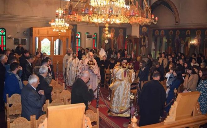 Χειροτονία στον Ι.Ν Αγίου Δημητρίου Καινουργίου παρά τα μέτρα κατά του κορωνοϊού