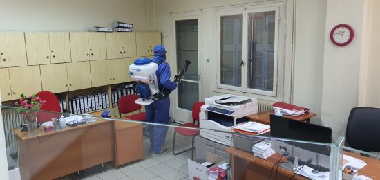 ΔΕΥΑ Αγρινίου: Απολυμάνθηκαν όλοι οι χώροι της υπηρεσίας