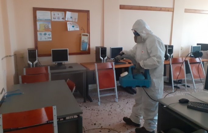 Αγρίνιο: Ξεκίνησαν οι προληπτικές απολυμάνσεις στα σχολεία