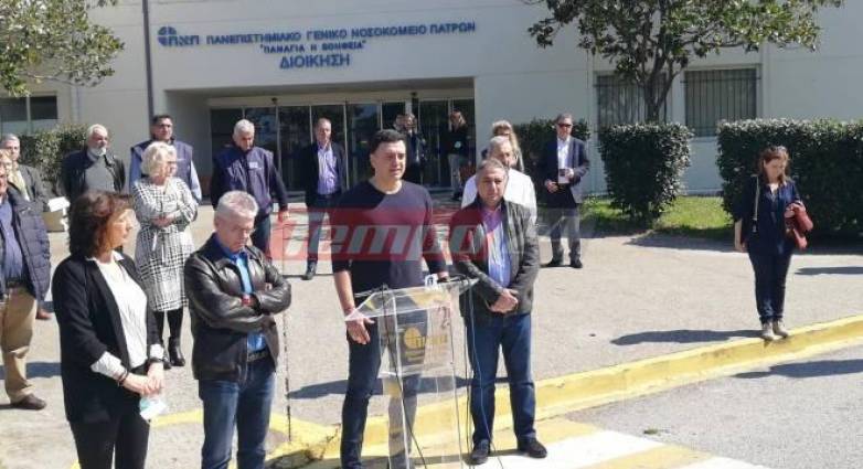 Κορονοϊός: Δηλώσεις Β. Κικίλια από Πάτρα- Γώγος: “Ελπίζουμε η καμπύλη να κλείσει τον Μάιο”