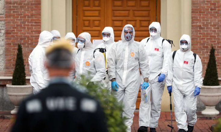 Ισπανία -Σοκ : 738 νεκροί από τον κορονοϊό το τελευταίο 24ωρο