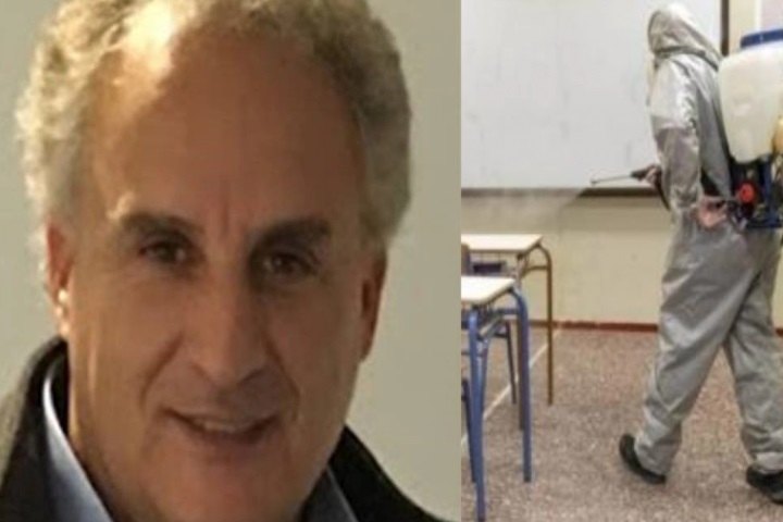 Ναύπακτος:Προληπτική απολύμανση σχολικών μονάδων και Δημοτικών κτιρίων ζητά ο Α.Κοτσανάς