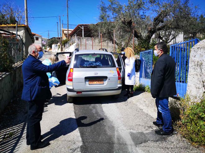 Κοντά στους ευπαθείς πολίτες ο Κ.Λύρος