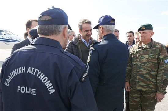 Μητσοτάκης: Ο Έβρος είναι πάντα όρθιος, το ηθικό είναι ακμαιότατο