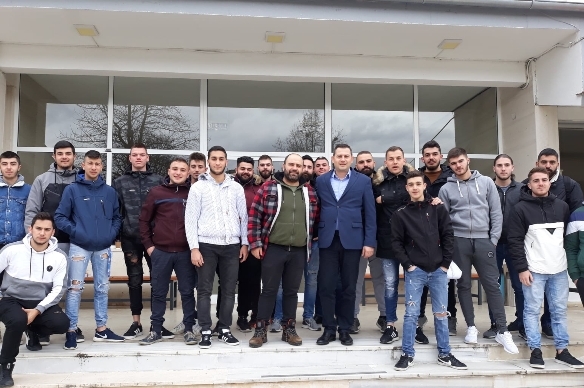 Την Γαλακτοκομική Σχολή Ιωαννίνων επισκέφτηκε ο Αντιπεριφερειάρχης Θ. Βασιλόπουλος