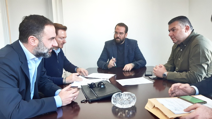 Υπογραφή σύμβασης για τη συντήρηση και βελτίωση του οδικού άξονα Πογωνιά – Πλαγιά