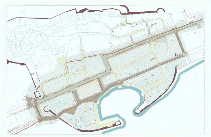 Το έργο της ανάπλασης του ιστορικού κέντρου Ναυπάκτου συνεχίζεται κανονικά