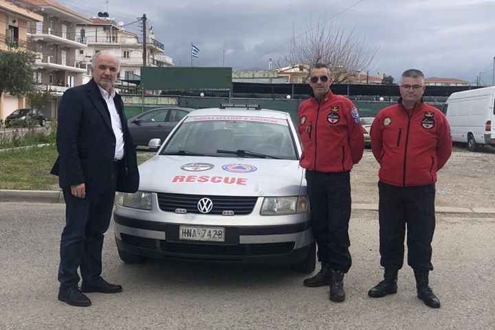 Δωρεά ιχ στην ΕΟΕΔ Μεσολογγίου μετά από αίτημα του δημάρχου στην Καψιώχας