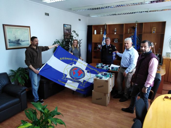 Δωρεά 4.500 μασκών στη Γενική Περιφερειακή Αστυνομική Διεύθυνση Δυτικής Ελλάδας