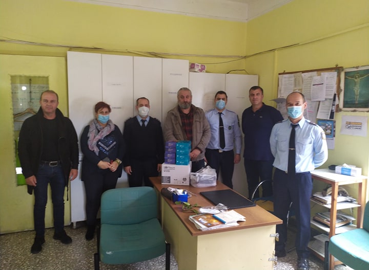 Μεσολόγγι:Θωρακίζονται με μάσκες και γάντια οι αστυνομικοί μετά και τα κρούσματα Κορωνοϊού