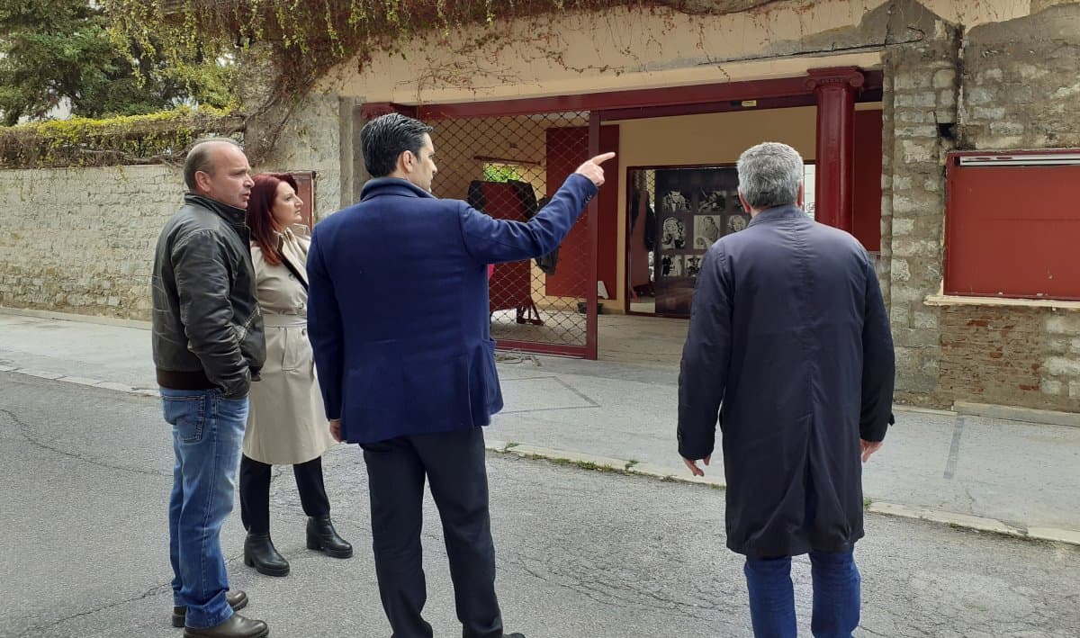 Σε εξέλιξη οι εργασίες ανακαίνισης στον θερινό κινηματογράφο ΕΛΛΗΝΙΣ