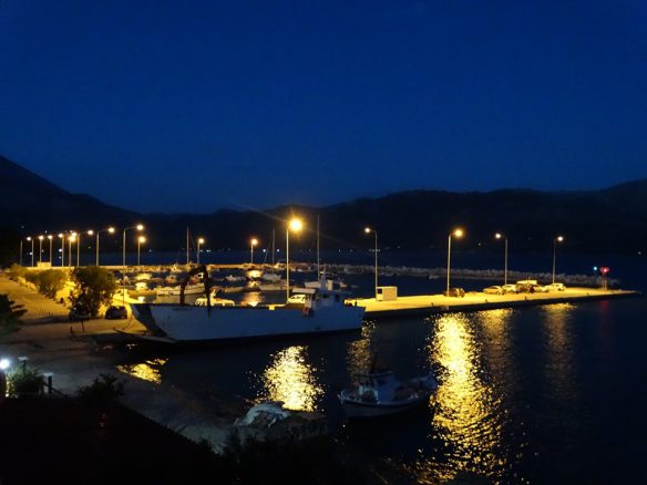 Βλάβη στα φώτα του λιμανιού του Μύτικα