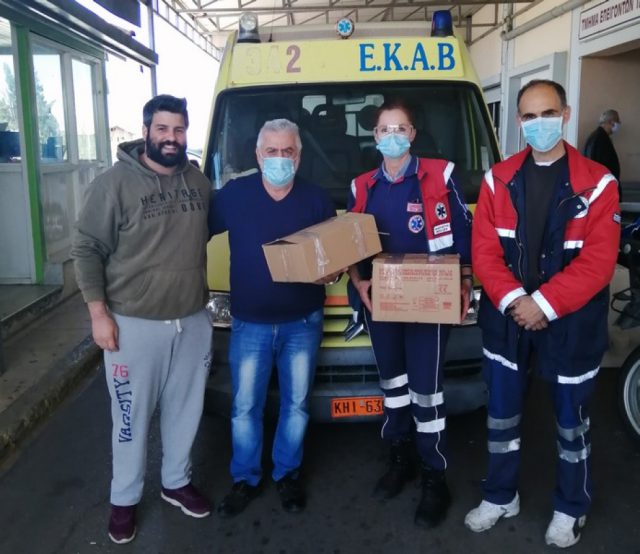 Προσφορές της ΔΗΜ.Τ.Ο Μεσολογγίου στο Νοσοκομείο