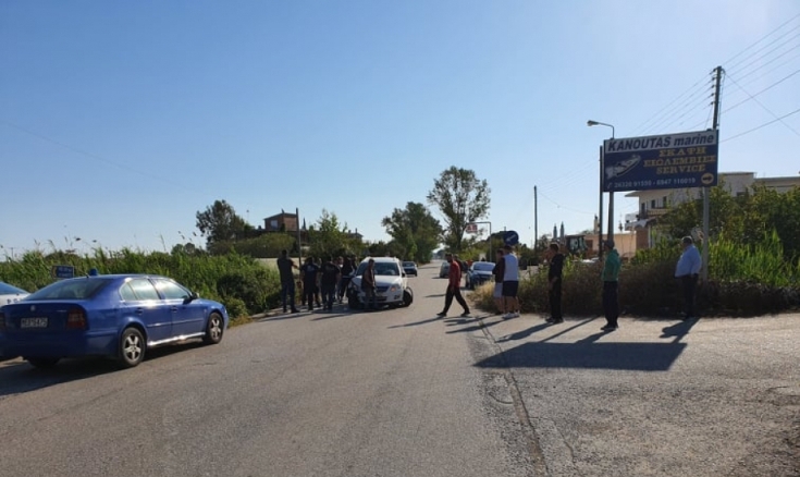 Καραμπόλα 3 οχημάτων στο Νεοχώρι