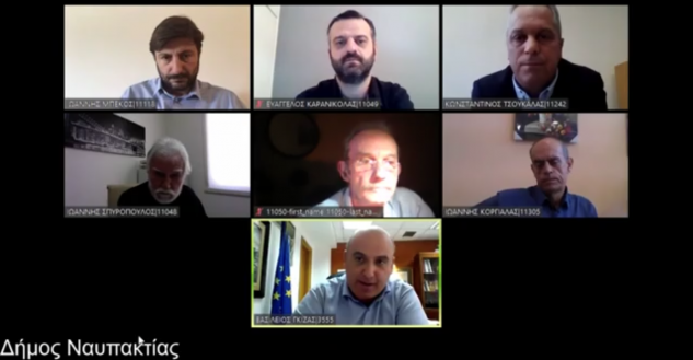 Διαδικτυακή συνέντευξη τύπου Δημάρχου Β.Γκίζα  και Αντιδημάρχου Ντ.Τσουκαλά για τα μέτρα και την αντιμετώπιση των επιπτώσεων του κορονοϊού