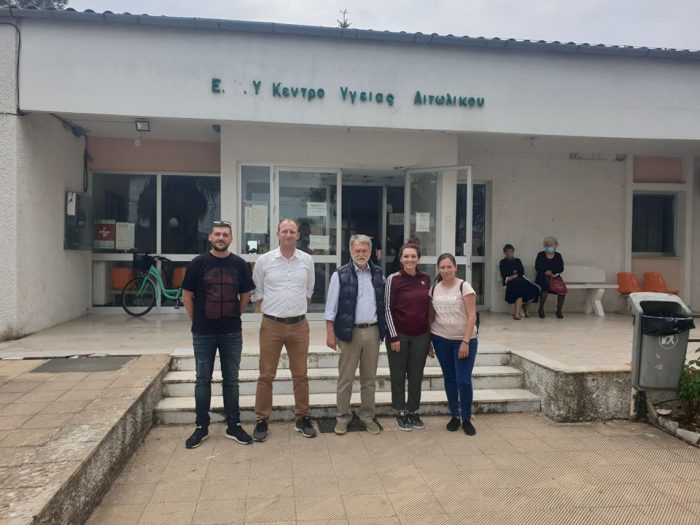 Κλιμάκιο του ΕΟΔΥ στο Κέντρο Υγείας Αιτωλικού