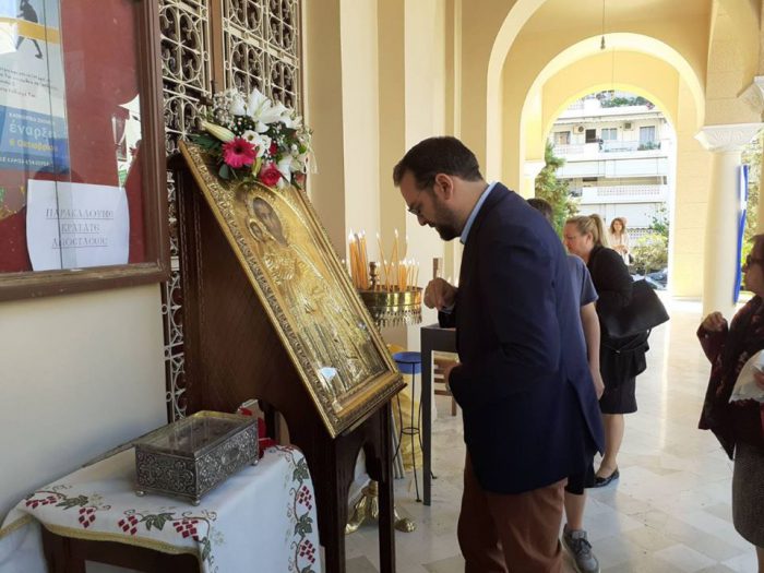 Το μήνυμα του Περιφερειάρχη για την εορτή του Πολιούχου του Αγρινίου Αγίου Χριστόφορου