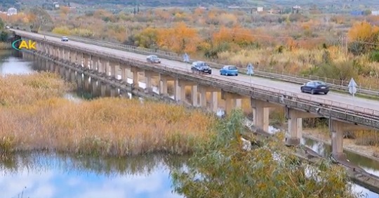 Διακοπή κυκλοφορίας όλων των οχημάτων στη γέφυρα Στράτου από 4 έως 7/5