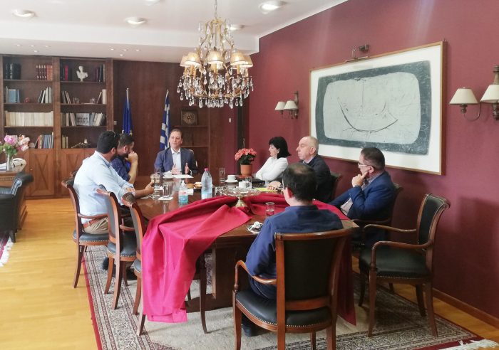 Επίσκεψη Κοινοβουλευτικού Εκπροσώπου Ν.Δ Σπ. Λιβανού στην Αντιπεριφερειάρχη