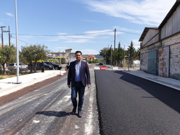 Προχωρούν οι  εργασίες ανακατασκευής των οδών Αναπαύσεως και Ησιόδου