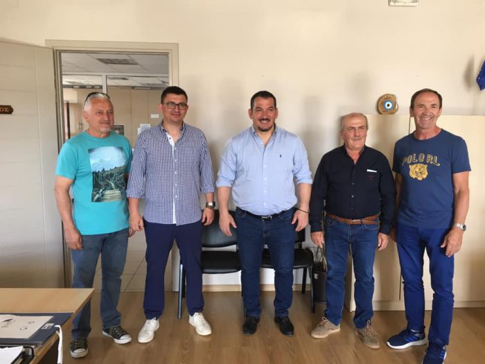 Επίσκεψη του Πύρρου Δήμα στο Δημαρχείο Ξηρομέρου