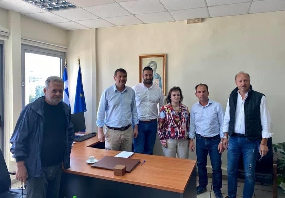 Έργα που θα αλλάξουν την όψη της Αμφιλοχίας στη συνάντηση Θ. Μαυρομμάτη με Γ. Κατσούλα