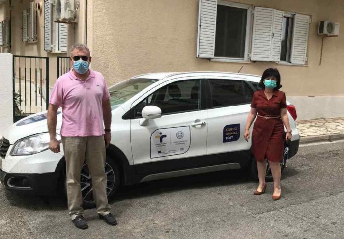 Επίσκεψη Αντιπροέδρου ΕΟΔΥ στην Αντιπεριφερειάρχη Αιτωλοακαρνανίας Μαρία Σαλμά